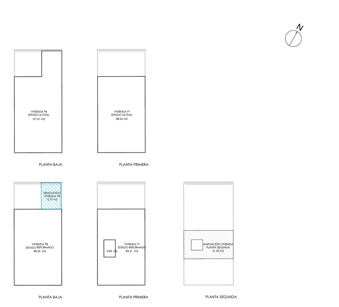 2-1LU3WOD - Authentic Village House with Building License and Approved Project for Sale in Jesús Pobre