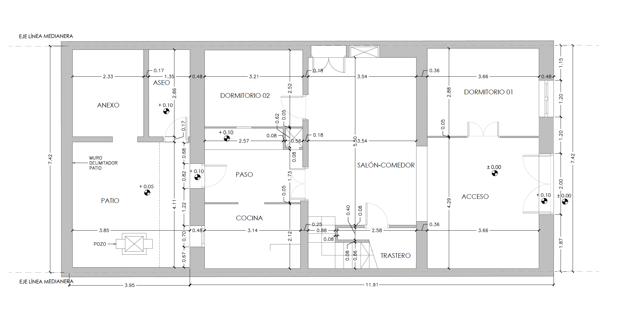 2-1LU3WOD - Authentic Village House with Building License and Approved Project for Sale in Jesús Pobre