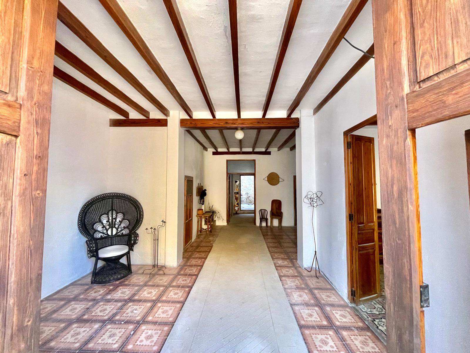 2-1LU3WOD - Authentic Village House with Building License and Approved Project for Sale in Jesús Pobre