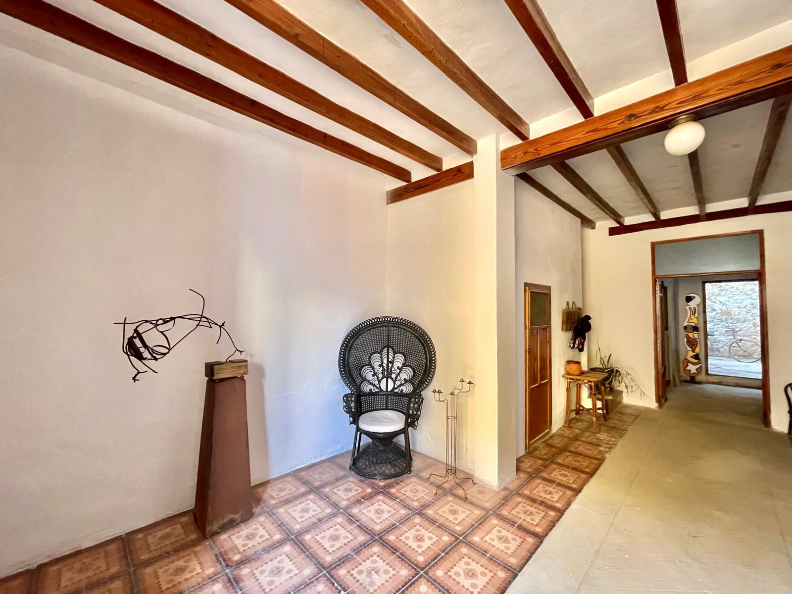 2-1LU3WOD - Authentic Village House with Building License and Approved Project for Sale in Jesús Pobre