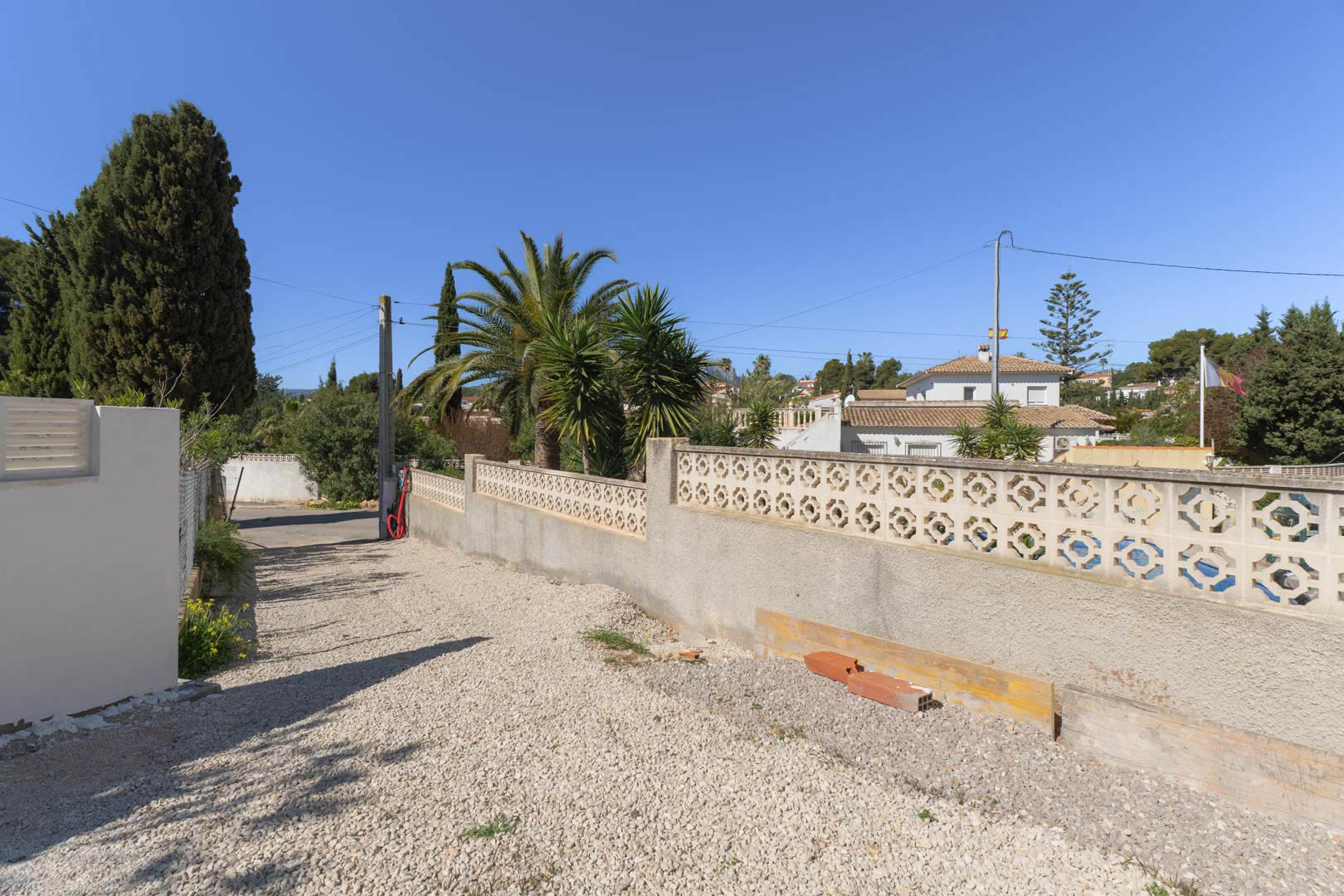 Villa moderna aún por terminar en venta en Calpe. - 2