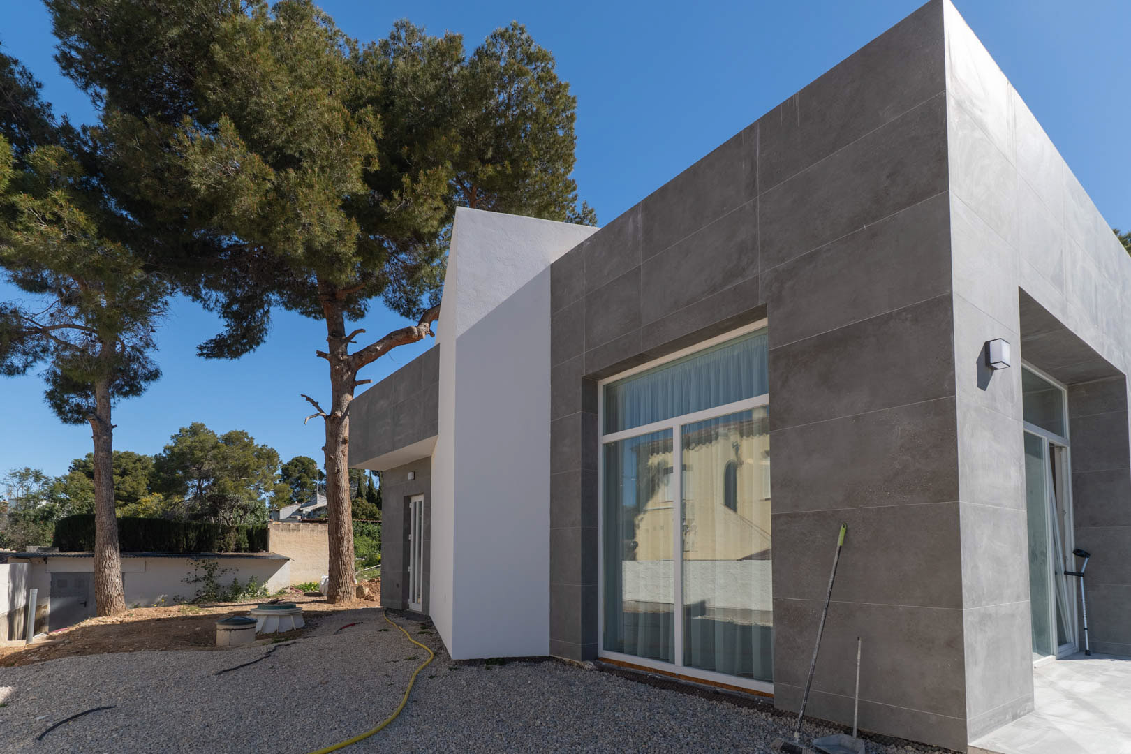 Villa moderna aún por terminar en venta en Calpe. - 4