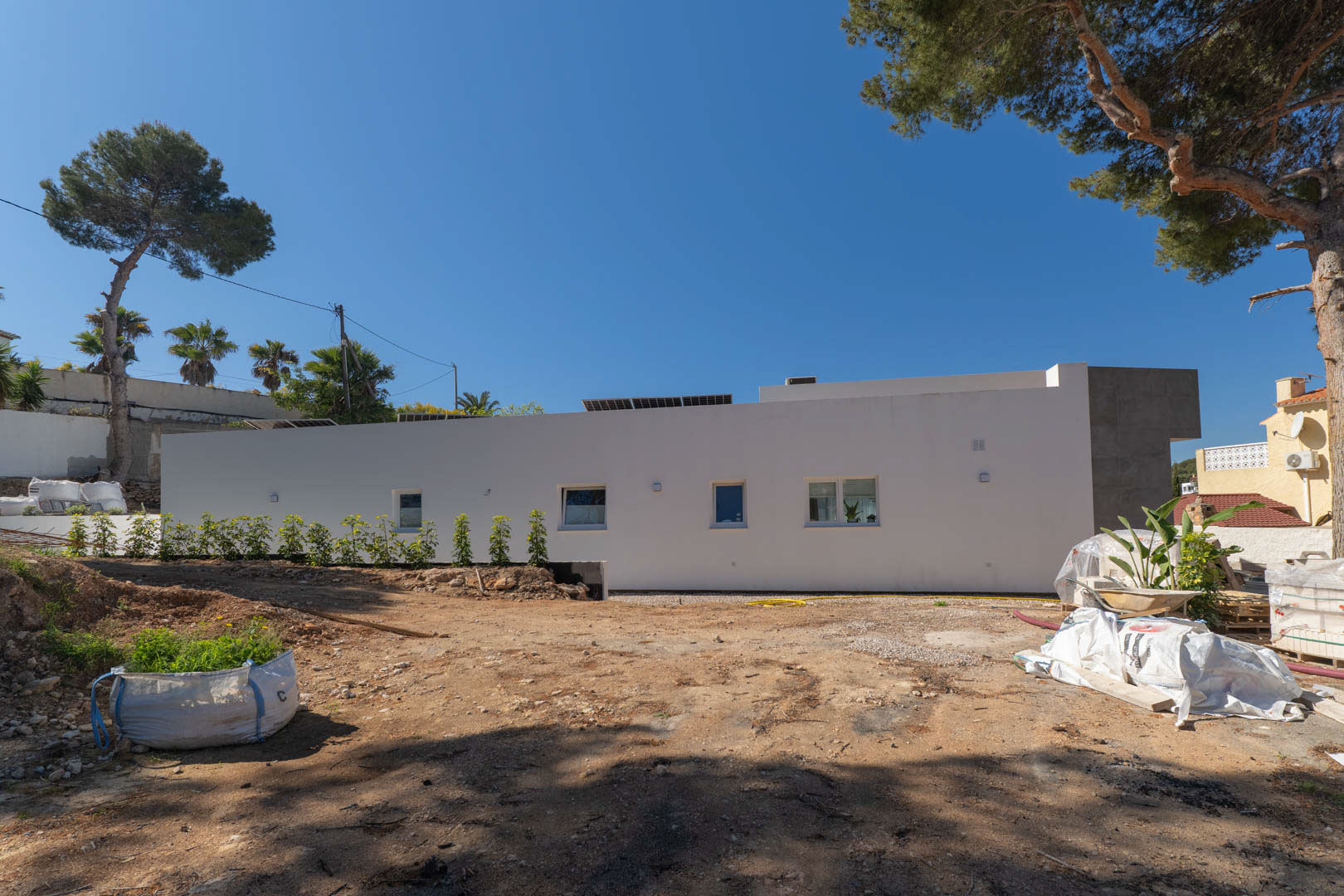 Villa moderna aún por terminar en venta en Calpe. - 5