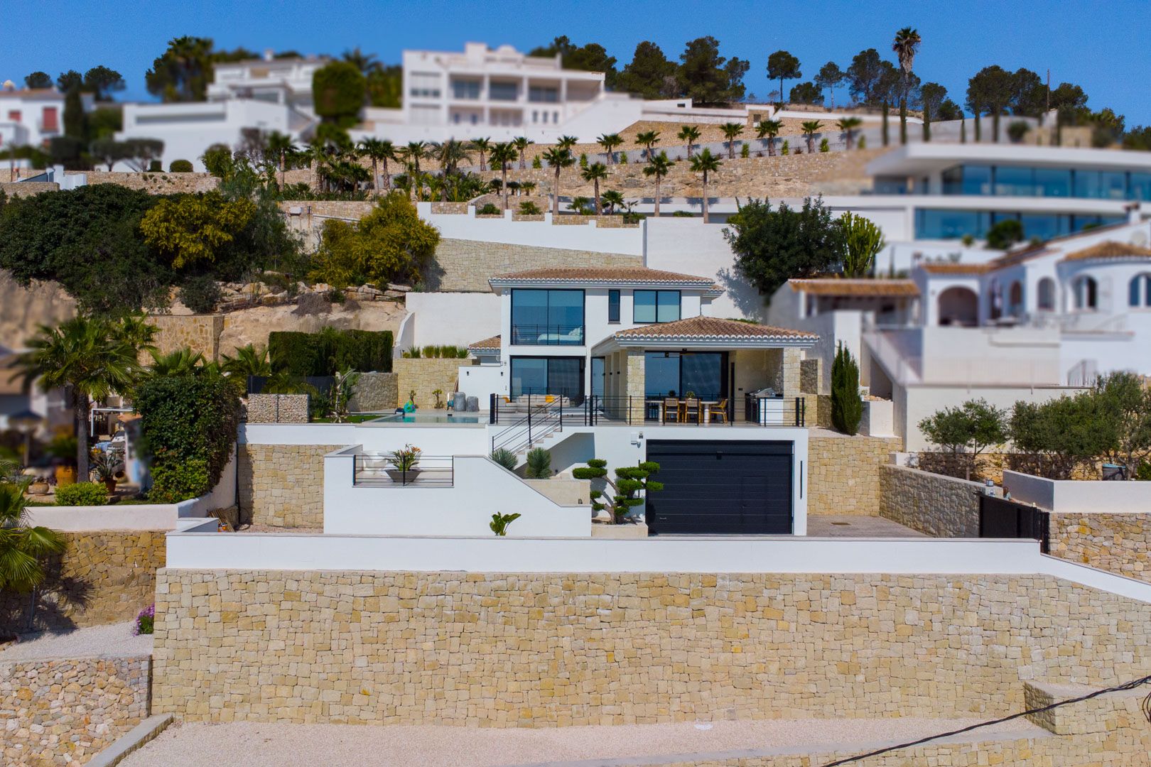 Impresionante villa mediterránea de lujo con vistas al mar en venta en Benissa - 3
