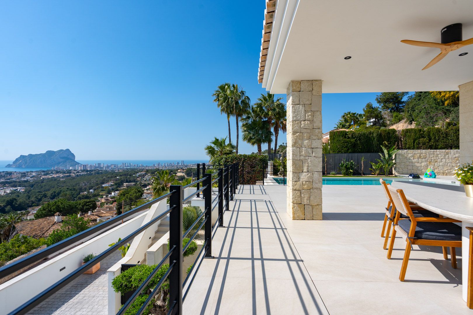 Impresionante villa mediterránea de lujo con vistas al mar en venta en Benissa - 4
