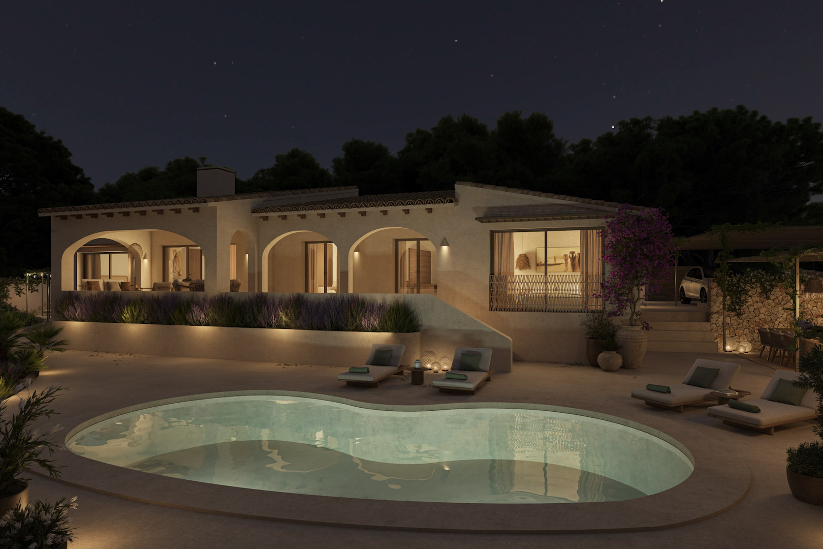 Proyecto Exclusivo de Villa Mediterránea con Vistas al Mar - 3