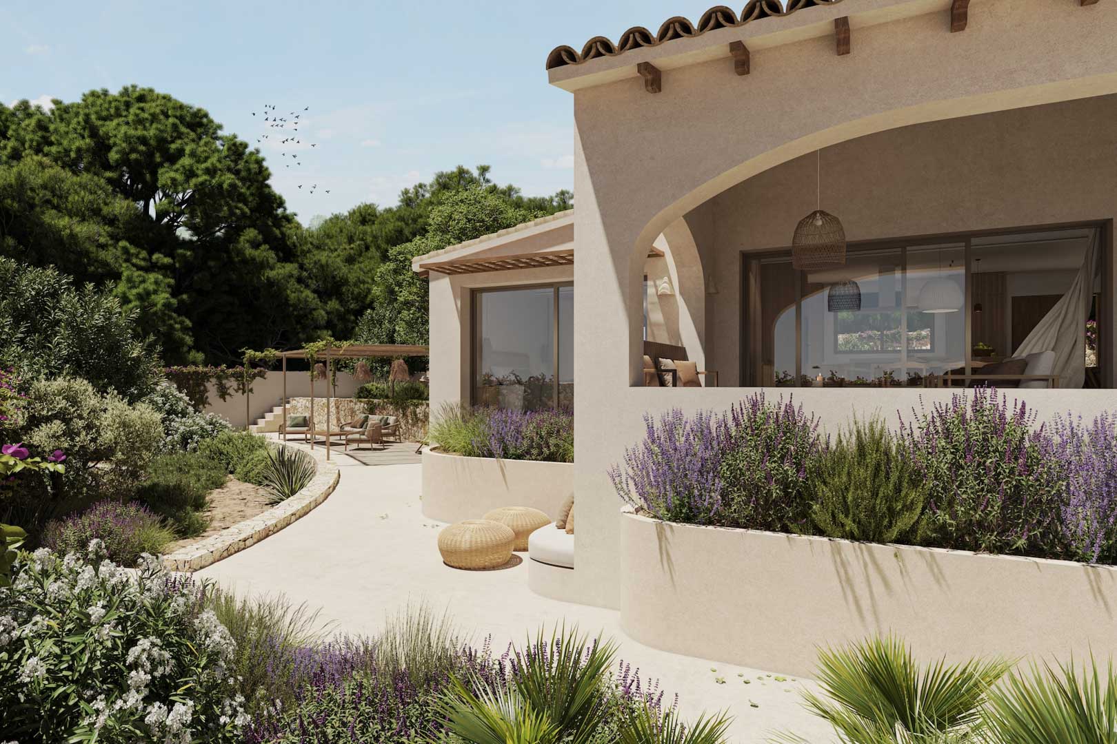 Proyecto Exclusivo de Villa Mediterránea con Vistas al Mar - 4
