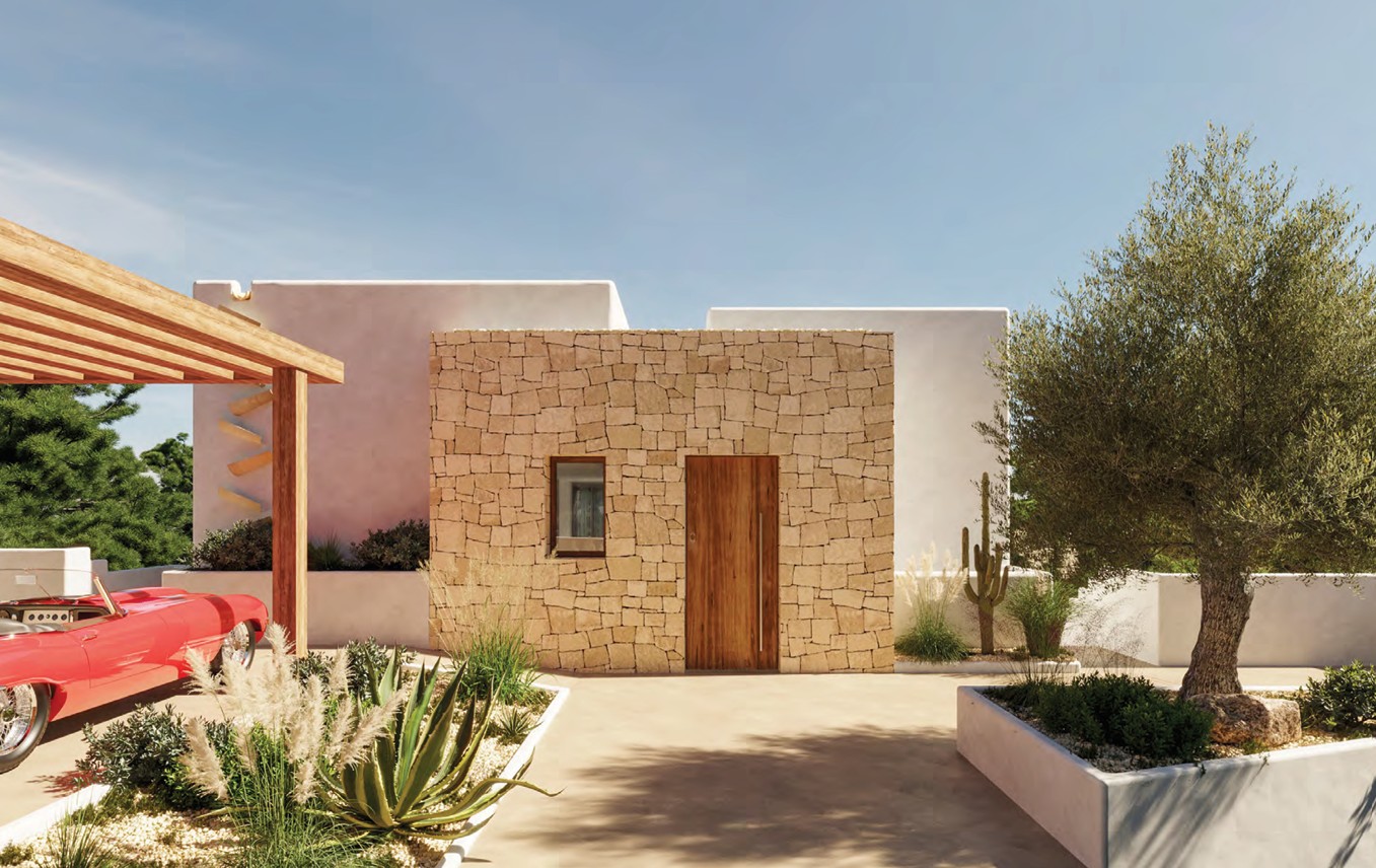 Encantadora villa ibicenca con amplias terrazas y piscina cerca de la playa - 2