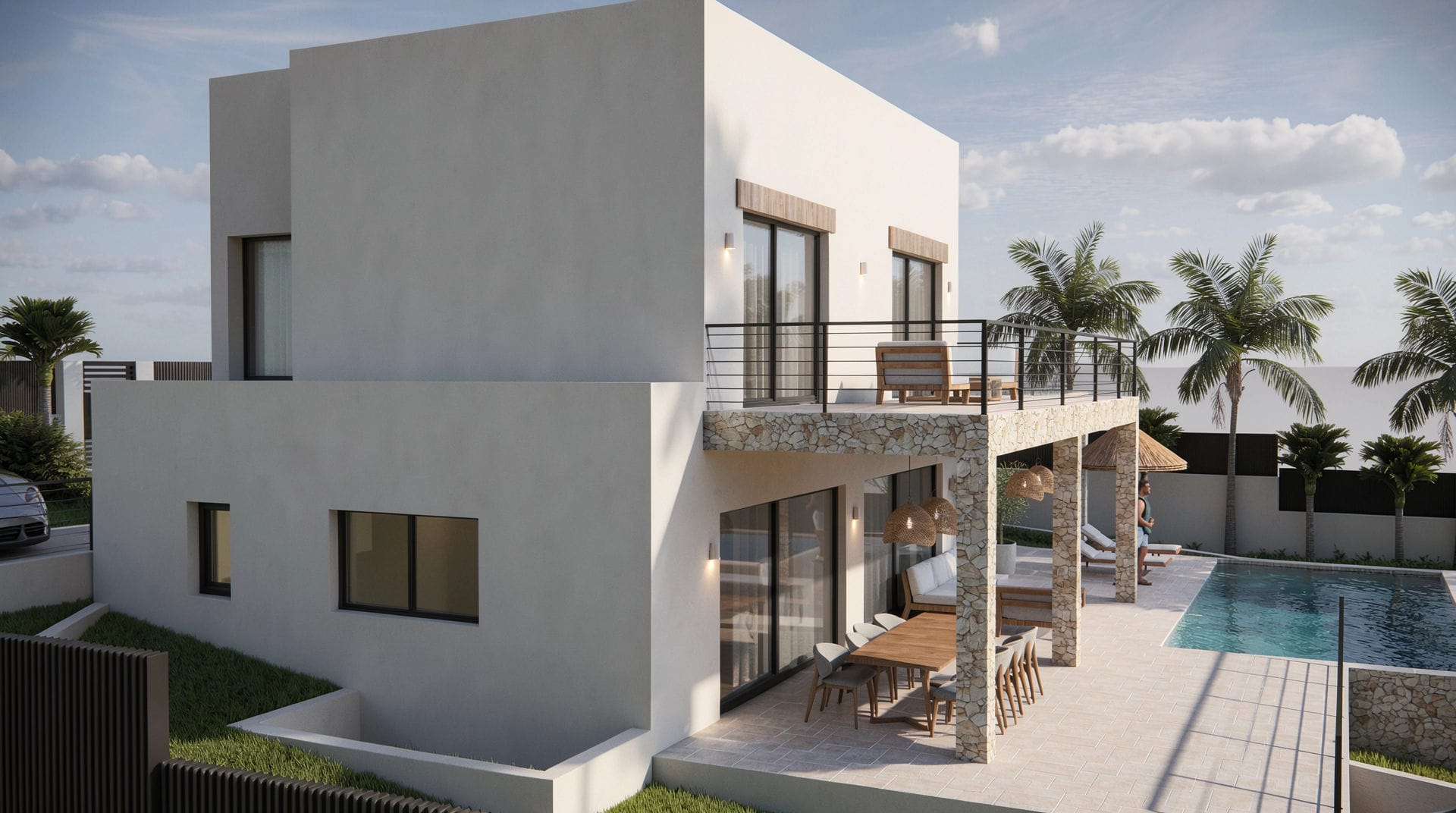 Villa de obra nueva en construcción a la venta en Javea - 5
