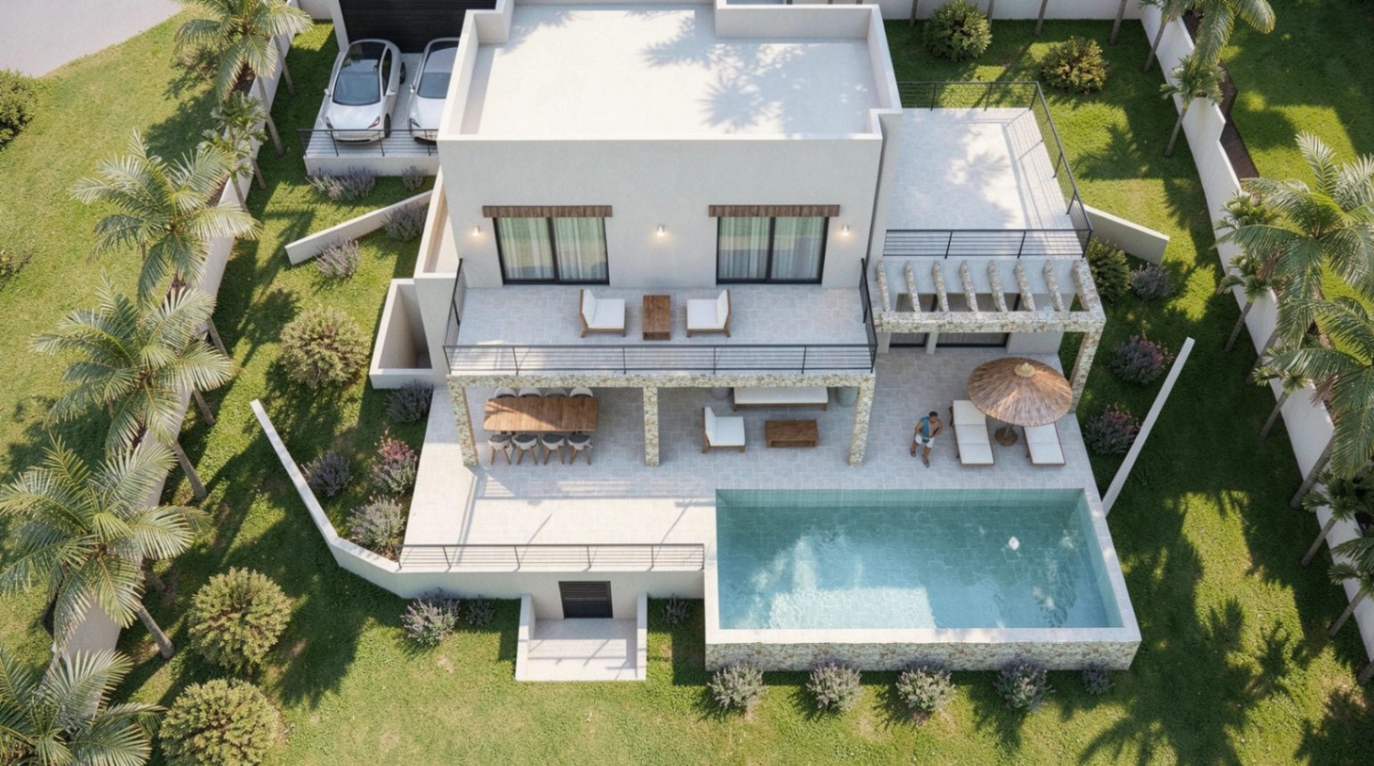 Villa de obra nueva en construcción a la venta en Javea - 2