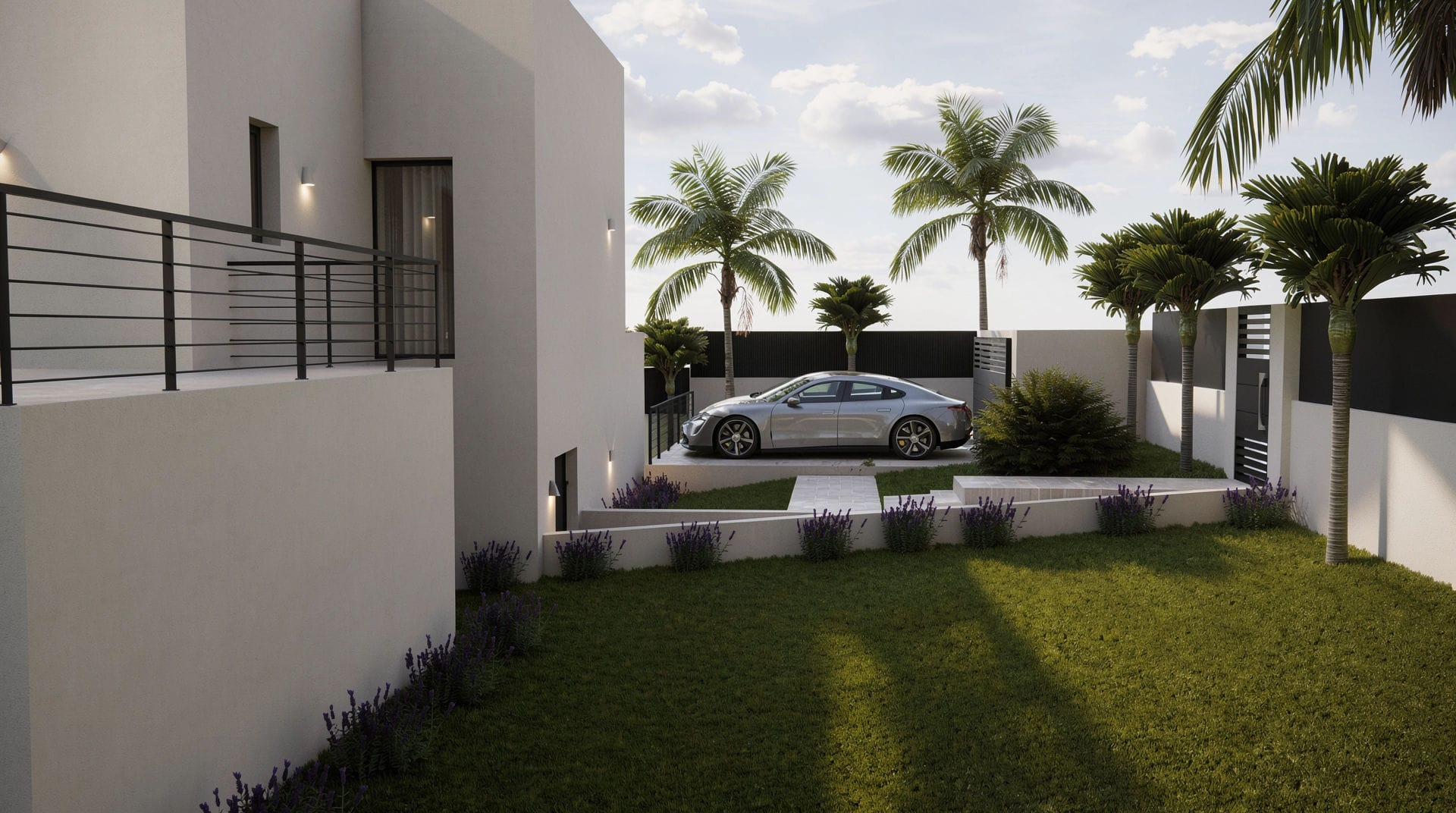 Villa de obra nueva en construcción a la venta en Javea - 3