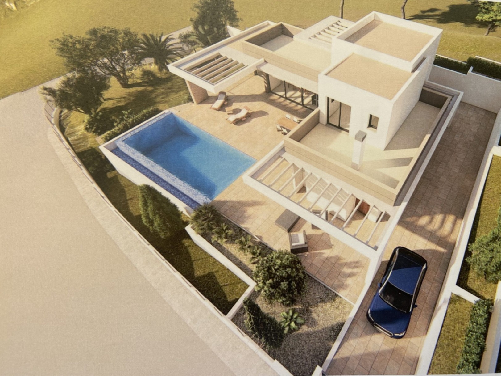 Villa de luxe à vendre à quelques mètres de la plage de sable de Javea