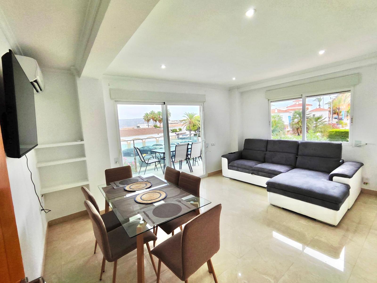 2-bedroom apartment for sale on the beach of the sandy beach of Javea