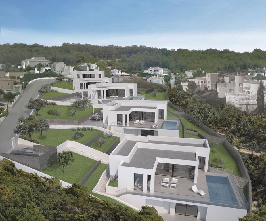 Modernas villas de lujo en venta en Benitachell - Costa Blanca