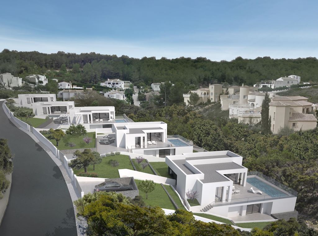 Modernas villas de lujo en venta en Benitachell - Costa Blanca