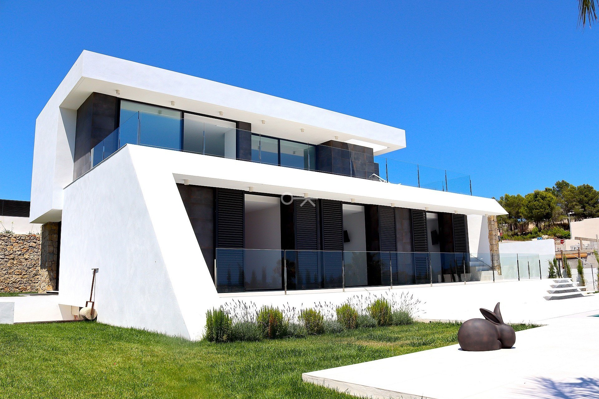 Villa de obra nueva en venta en Moraira con vistas al mar