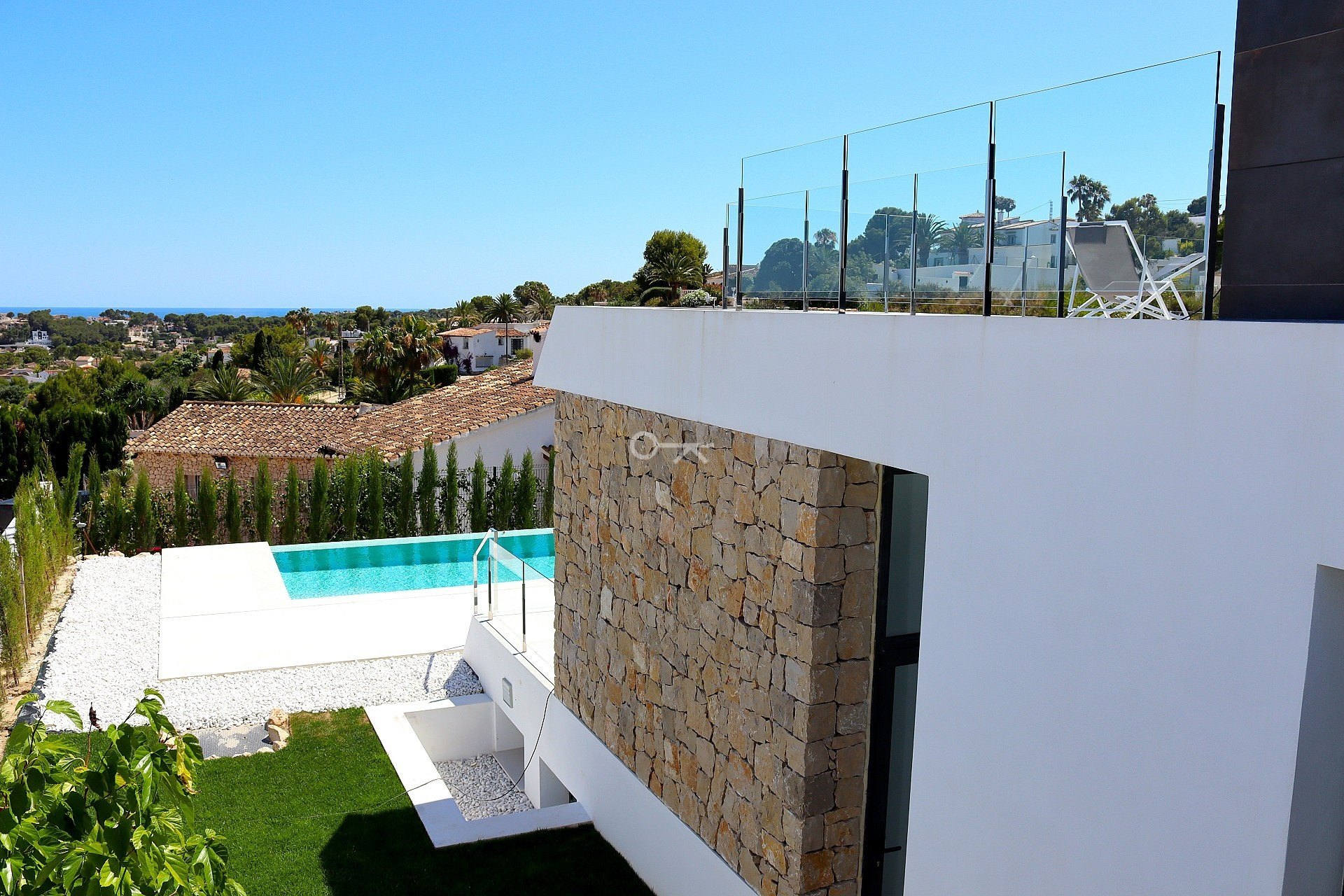 Neubau villa zum verkauf in Moraira mit Meerblick