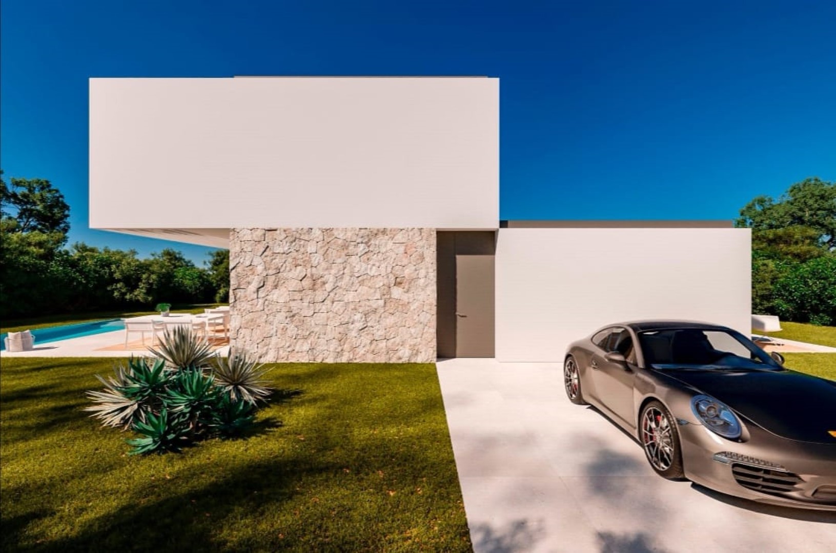 Modern new build villa for sale in Denia